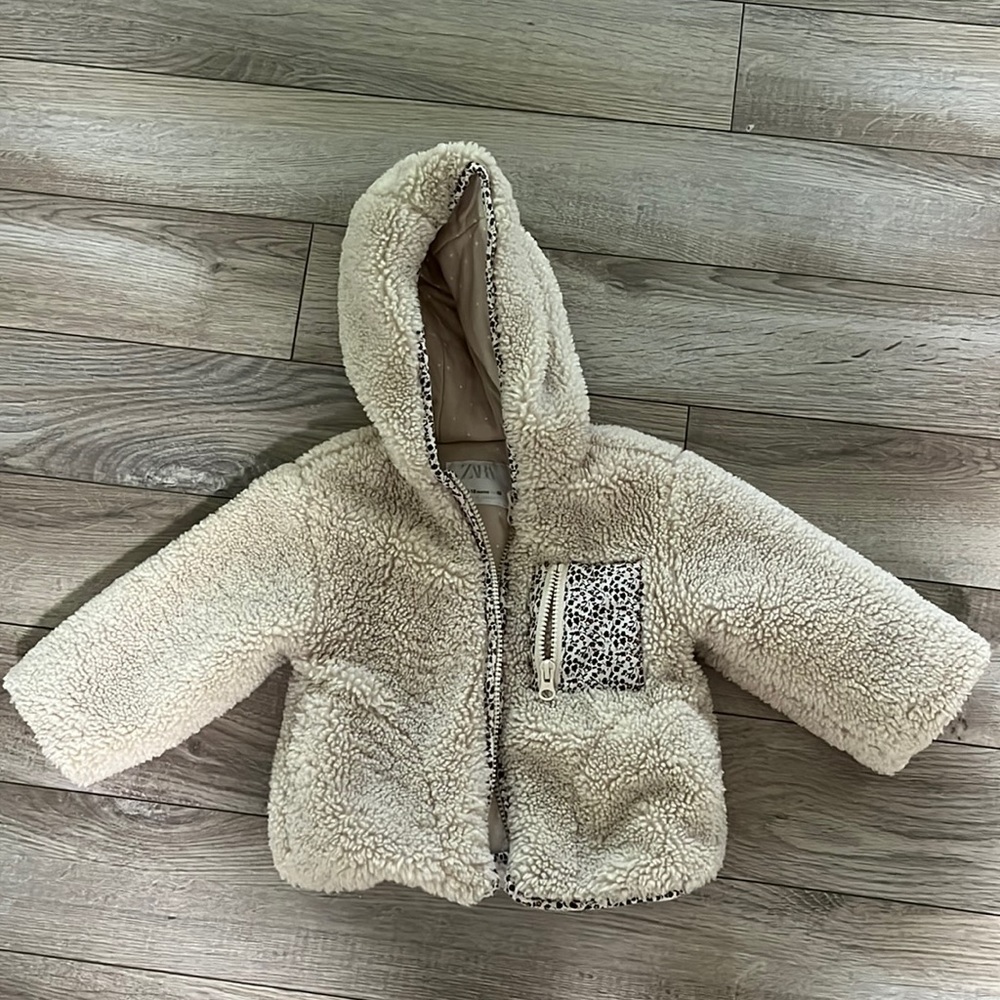 Zara Sherpa jacket